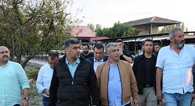 Milletvekili Cantürk Alagöz, Küllük Köyündeki Tatil Köyü İnşaatını İnceledi