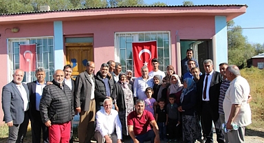 Milletvekili Cantürk Alagöz ve İl Başkanı Ali Kemal Ayaz Aralık İlçesini Ziyaret Etti
