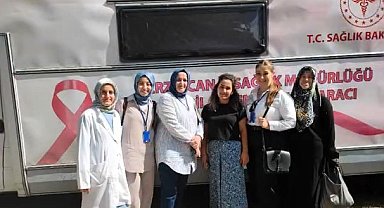 Mobil KETEM tarama aracı ile sağlık hizmeti vatandaşın ayağına gidiyor