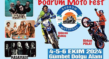 Motosiklet tutkunları Bodrum'da buluşuyor