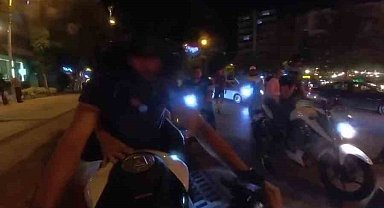 Polislere kendisini unutturarak çevirmeden kaçtı, o anları sosyal medyasında paylaştı