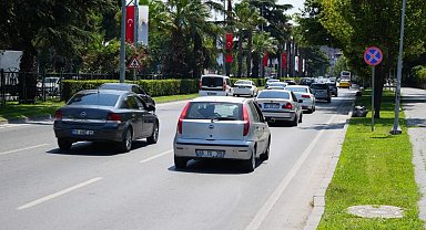 Samsun'da trafiğe kayıtlı araç sayısı 482 bini geçti