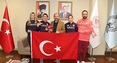Samsun'un milli gururları başarılarla döndü
