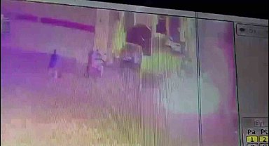 Silahlı ve EYP'li saldırı kamerada