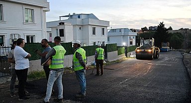 Süleymanpaşa'da yol harekâtı sürüyor