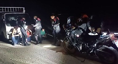 Şüphe üzerine durdurulan araçtan cephanelik çıktı