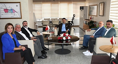 Ticaret Odası’ndan Aralık Kaymakamı Muhammet Fatih Aydın’a Hayırlı Olsun Ziyareti