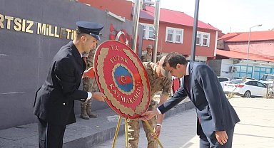 Tutak'ta gaziler günü kutladı