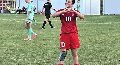 U17 Kız Milli Takımı, Belarus'u 4-2 mağlup etti