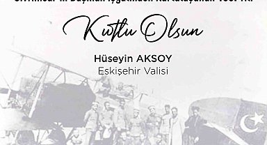 Vali Aksoy, Sivrihisar ve Mihalıççık'ın kurtuluşunun 103'üncü yıl dönümünü kutladı