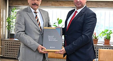 Vali Çiftçi'den Merkez Bankası'na ziyaret