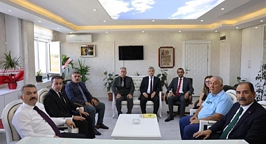 Vali Ercan Turan'dan Milli Eğitim Müdürlüğüne Ziyaret