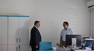 Vali Ercan Turan'dan Valilik Personeline Ziyaret: