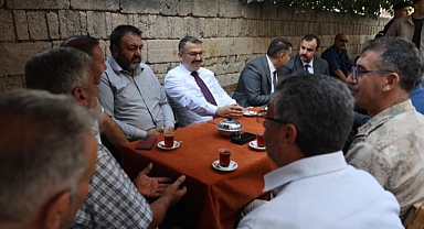 Vali Ercan Turan Halkla İç İçe Olmayı Sürdürüyor