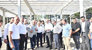 Yahyalı Belediyesi ve Tekstil Fabrikası Şantiyesi'ne ziyaret
