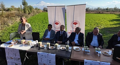 Akyumak Köyü’nde Soya Hasadı Gerçekleştirildi