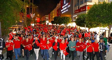 Alanya'da Cumhuriyet Bayramı'na büyük ilgi