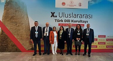 Atatürk Üniversitesi X. Uluslararası Türk Dili Kurultayı'na katılım