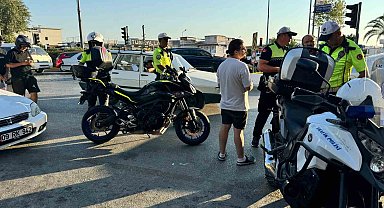 Aydın'da 175 araç trafikten men edildi