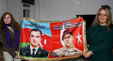 Azeri yazar Adilqızı "Şehitsiz vatan olmaz" kitabını tanıttı