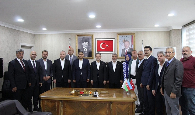 Bakan Yumaklı'dan AK Parti Iğdır İl Başkanlığı'na Ziyaret