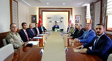 Bayburt'ta Üniversite Güvenlik Toplantısı yapıldı