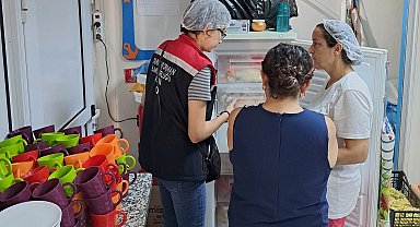Didim'de okul kantinleri ve yemekhanelerde gıda denetimi yapıldı