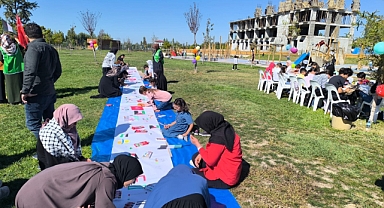 Iğdır’da Filistinli Çocuklar İçin Çiz” Etkinliği Yapıldı
