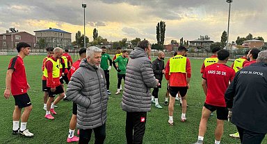 Kars 36 Spor 1926 Bulancak Spor maçı hazırlıklarını sürdürüyor