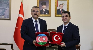 Nahçıvan Kültür Bakanı’ndan Iğdır Valisi Ercan Turan’a Ziyaret