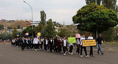 Oltu'da sağlıklı yaşam yürüyüşü düzenlendi