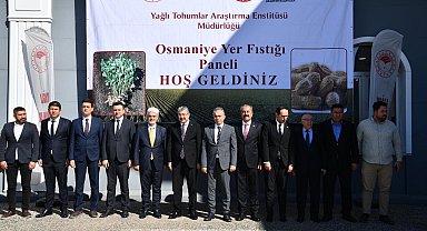 Osmaniye'de yerfıstığı paneli düzenlendi