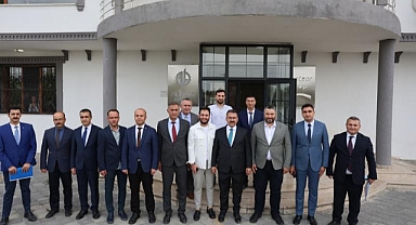 SANAYİ VE TEKNOLOJİ BAKAN YARDIMCISI ORUÇ BABA İNAN OSB’DE FABRİKALARI GEZDİ