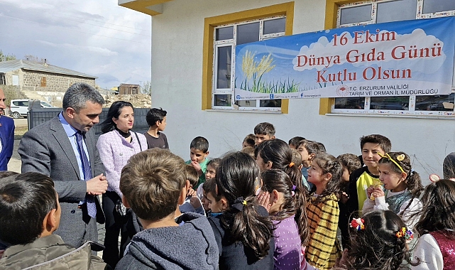 Tekman&#039;da Dünya gıda günü etkinliği