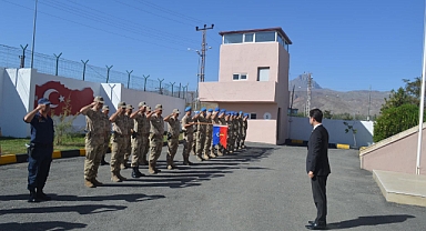 Tuzluca Kaymakamı Abdullatif Yılmaz’dan Jandarmaya Ziyaret