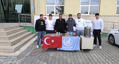 Ülkü Ocakları Iğdır Üniversitesinde Stant Açtı