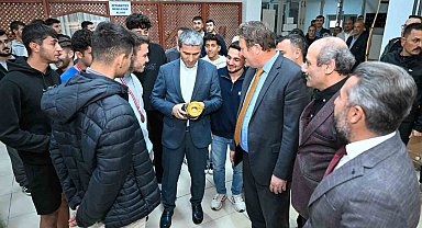 Vali Aktaş öğrencilerle bir araya geldi