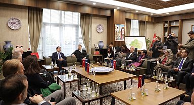 AB büyükelçileri Kütahya Valisi Musa Işın'ı ziyaret etti