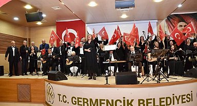 Atatürk, sevdiği şarkılarla Germencik'te anıldı