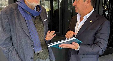 Başkan Aras Tarihçi Ortaylı ile bir araya geldi