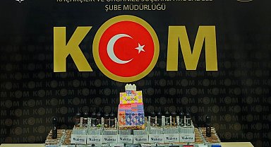 Bilecik'te 7 bin 444 adet doldurulmuş makaron ele geçirildi