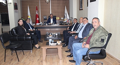 Defterdar ve Vergi Dairesinden Ticaret Borsasına Ziyaret