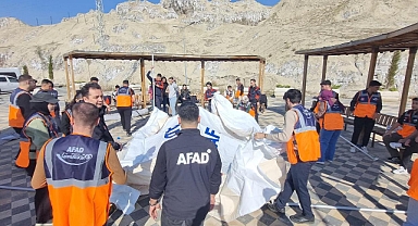 Iğdır AFAD, Destek AFAD Gönüllüleri İçin Tuz Mağarası Gezisi Düzenledi