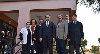 İl Sağlık Müdürü Şenkul, Altınkum Aile Sağlığı Merkezi'nde incelemelerde bulundu