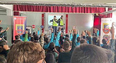 Jandarmanın 'Trafik Dedektifleri' Projesi eğitimleri devam ediyor