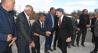 Kaymakam Aydın Yukarı Çamurlu Köyü’nü Ziyaret Etti