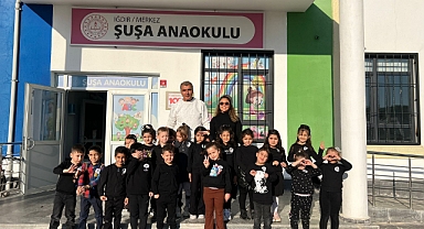 ŞUŞA ANAOKULU 10 KASIM ATATÜRK'Ü ANMA TÖRENİNİ GERÇEKLEŞTİRDİ.