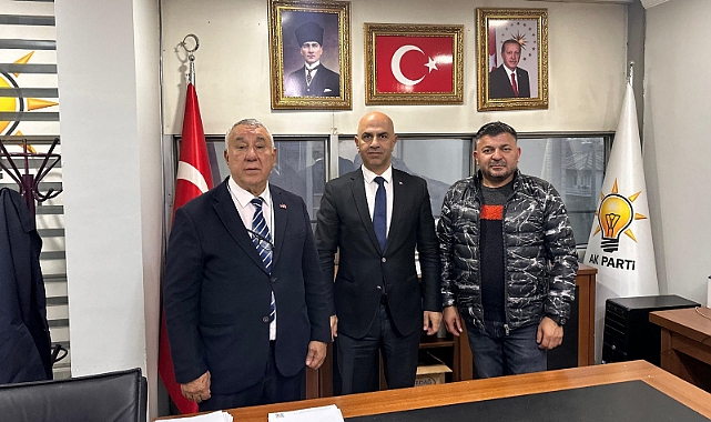 TADEF’TEN AK PARTİ MERKEZ İLÇE BAŞKANINA ZİYARET