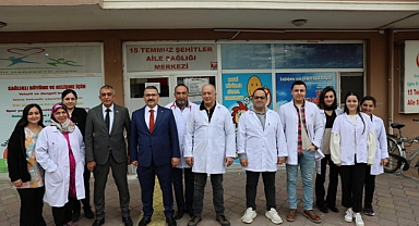 Vali Ercan Turan’dan 15 Temmuz Şehitler Aile Sağlığı Merkezi’ne Ziyaret