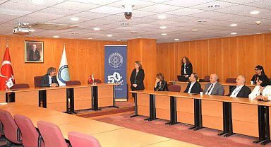 1001 proje çalışmaları üniversite yönetimine anlatıldı